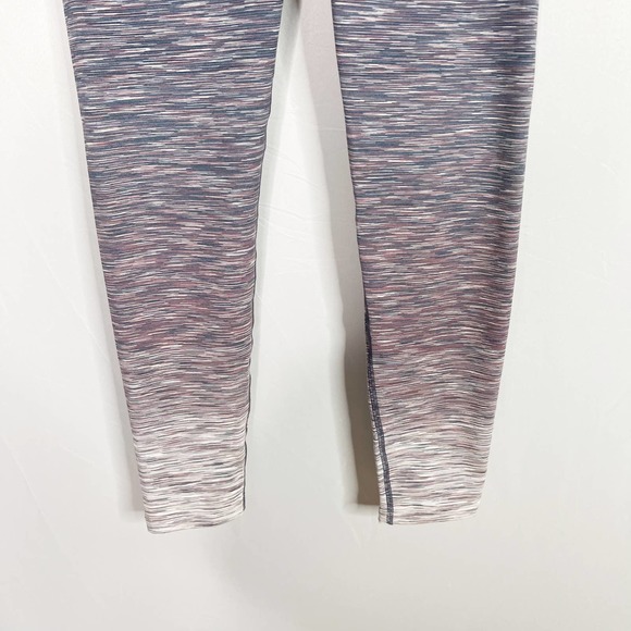 Calvin Klein Performance Spacedye Ombre High Waist Leggings Blue Evening Sand S - Picture 4 of 11